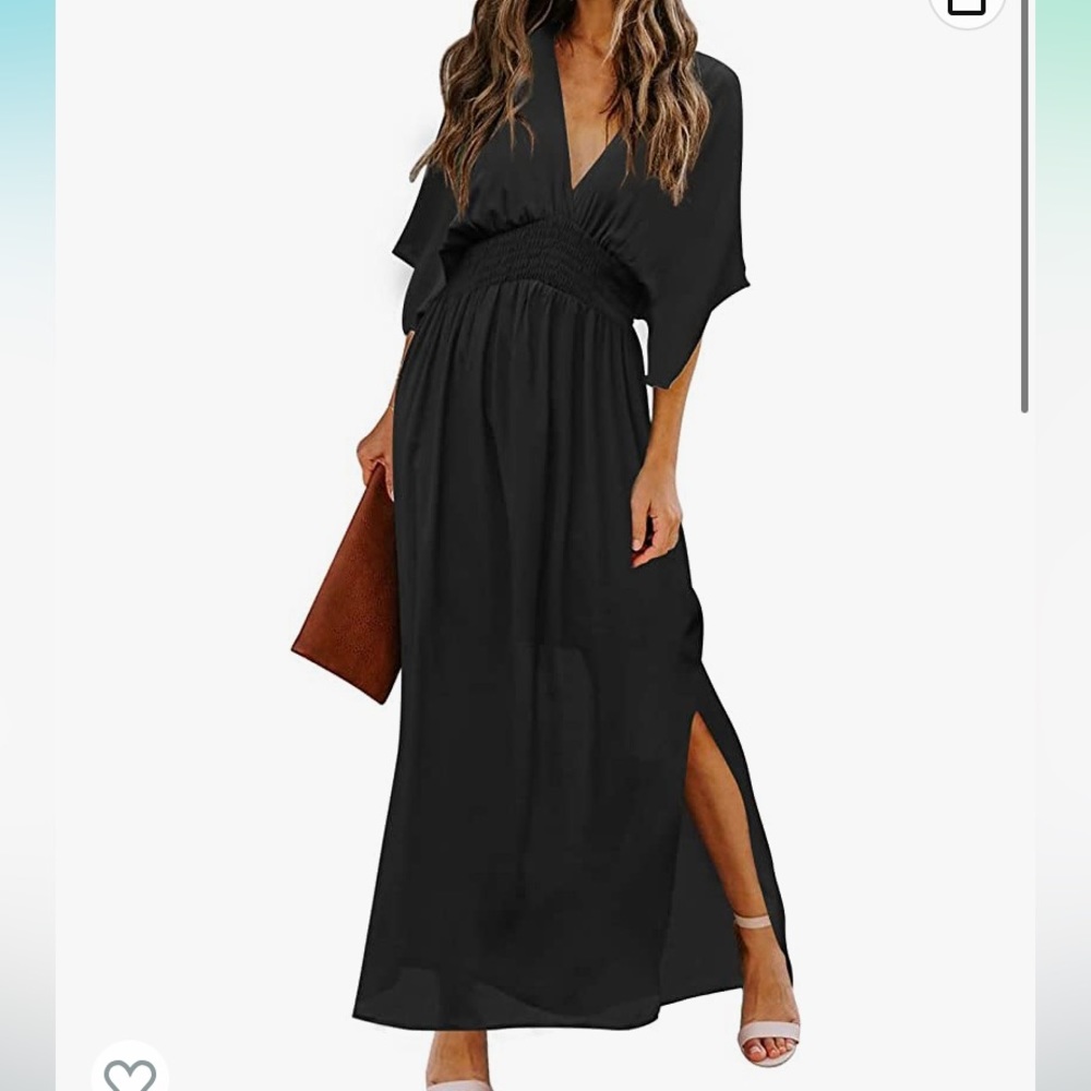 BLACK MAXI DRESS
